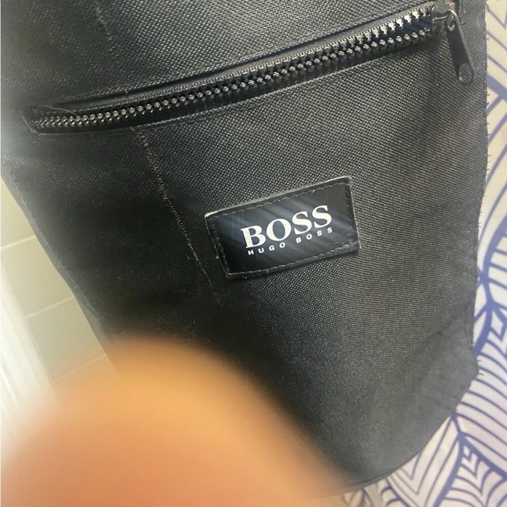 Hugo Boss Charcoal Men's Backpack